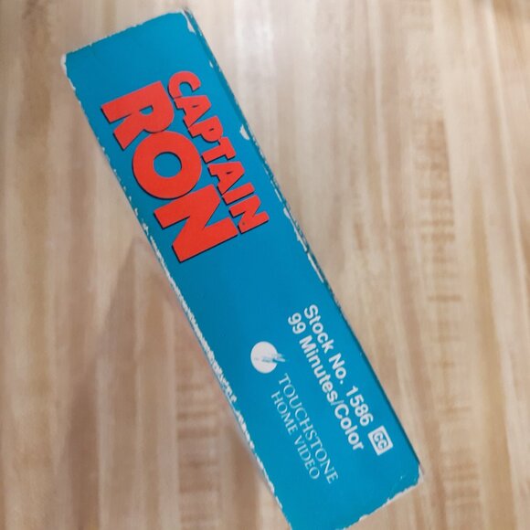 Captain Ron 1992 VHS Comedy Kurt Russell Martin Short Touchstone Disney Cult 90s - Picture 5 of 7